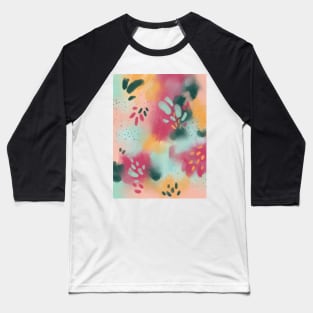 Colorful Modern Abstract Art 5 Baseball T-Shirt